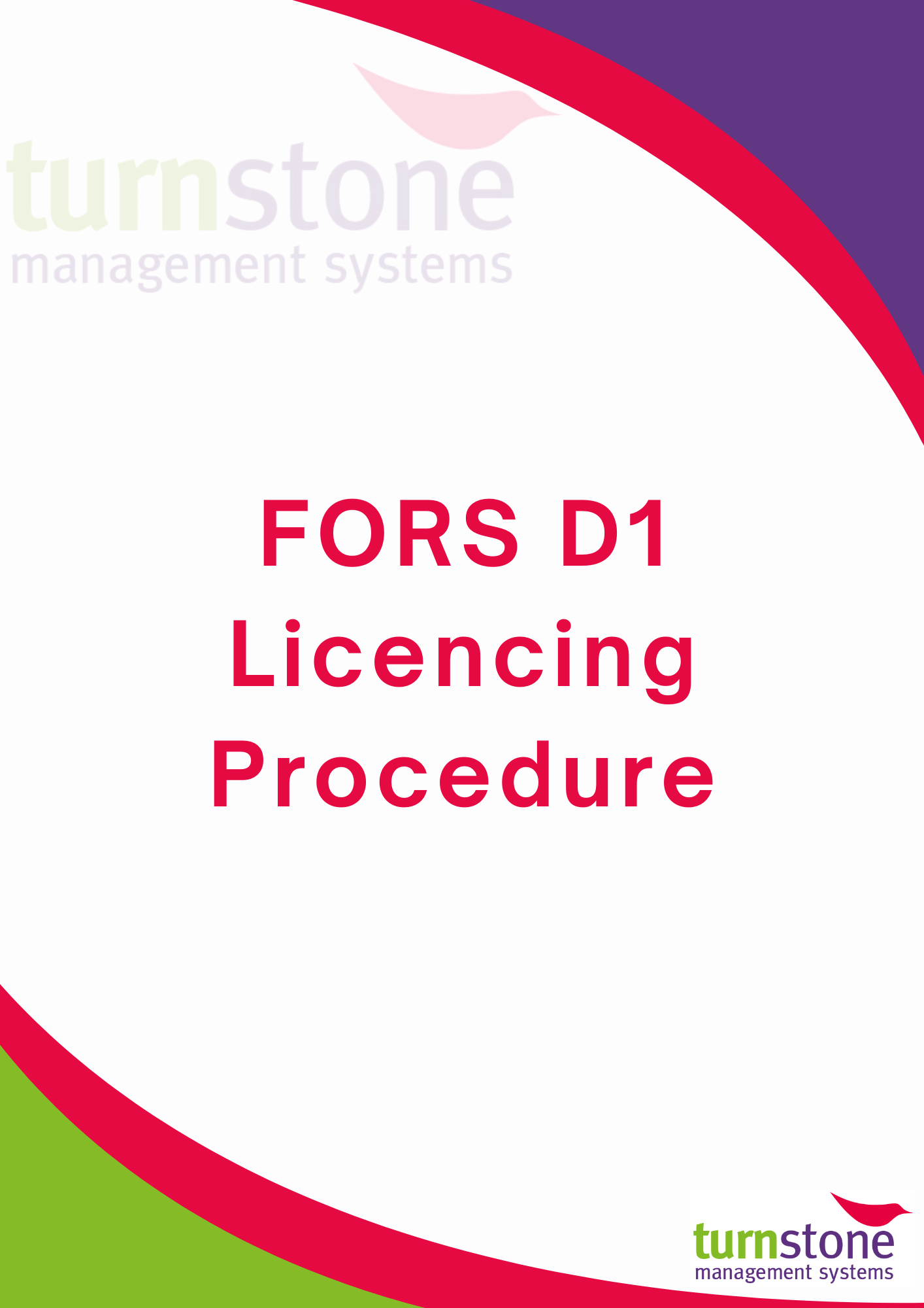 FORS D1 Licencing Procedure